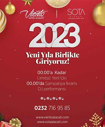 Sota Restaurant Alaçatı Yılbaşı 2023