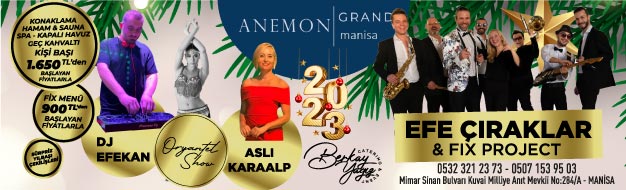 Anemon Manisa 2023 Yılbaşı Programı