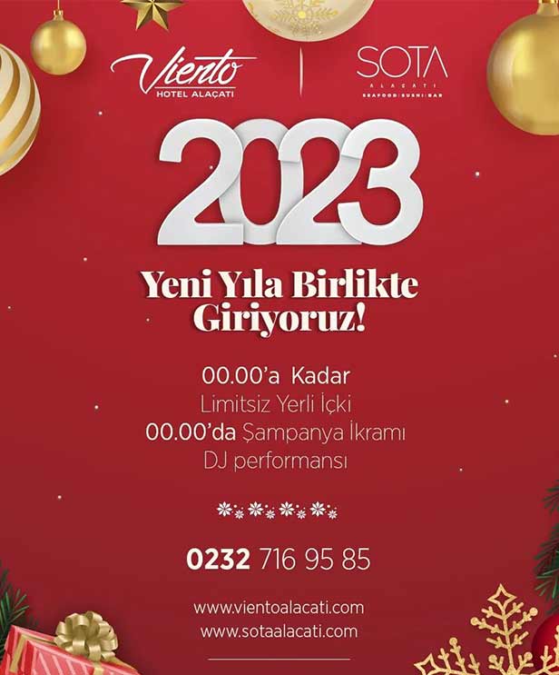 Sota Restaurant Alaçatı Yılbaşı 2023