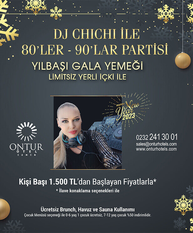 Ontur Otel İzmir Yılbaşı 2023