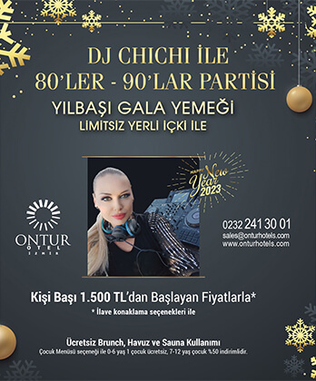 Ontur Otel İzmir Yılbaşı 2023