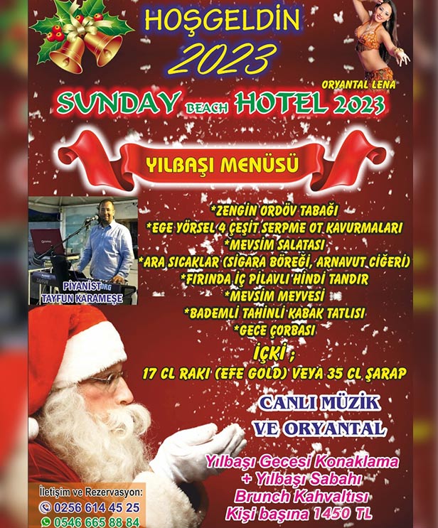 Sunday Beach Yılbaşı 2023