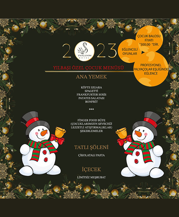 Svalinn Hotel İzmir Yılbaşı 2023