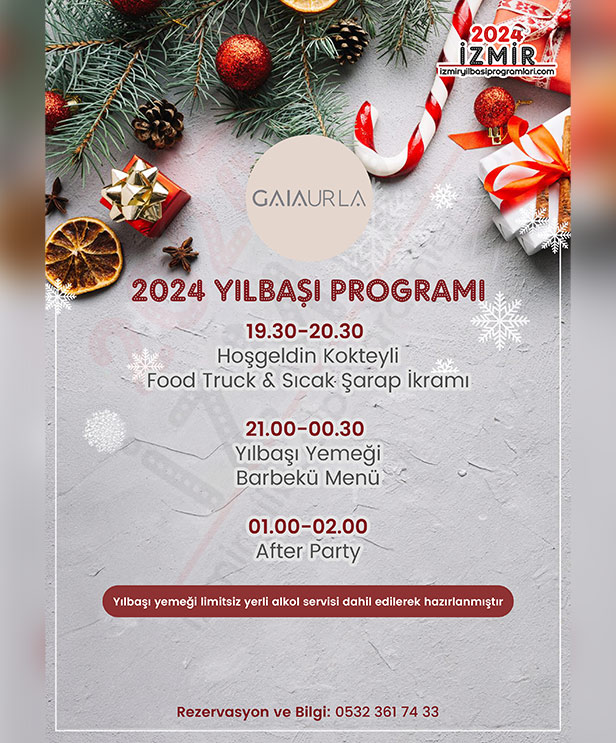 Gaia Urla Yılbaşı Programı 2023