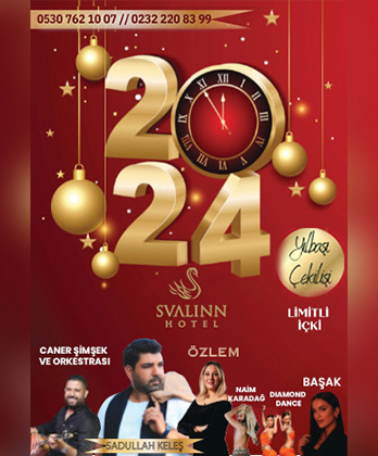 Svalinn Hotel İzmir Yılbaşı Programı 2024