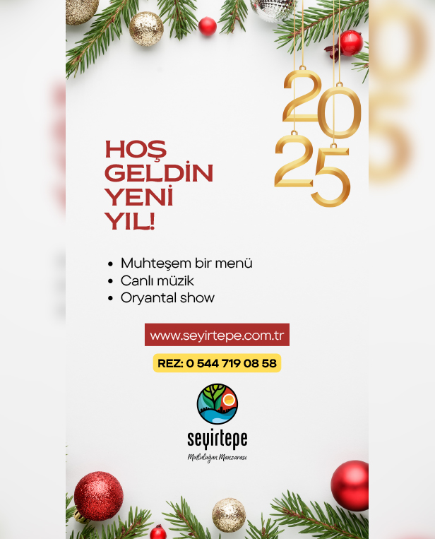 Seyirtepe Restoran 2024 Yılbaşı Programı