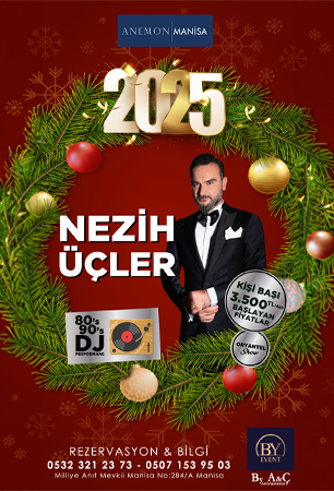 Anemon Manisa Yılbaşı Programı 2025