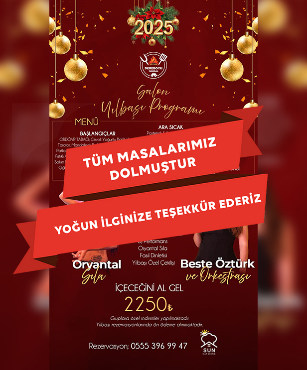 Dereboyu Et Mangal Yılbaşı Programı 2025