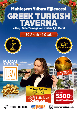 Tusan Hotel Kuşadası Yılbaşı 2025