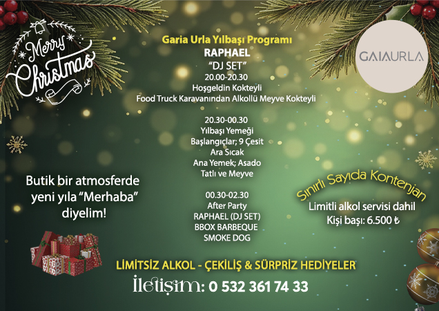 Garia Urla 2026 Yılbaşı