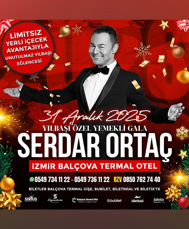 Balçova Termal Otel İzmir Yılbaşı 2026