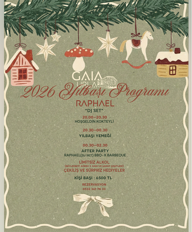 Gaia Urla 2026 Yılbaşı