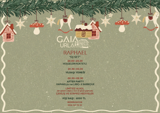 Gaia Urla 2026 Yılbaşı