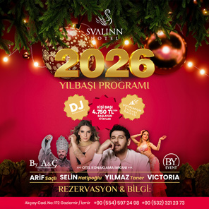 Svalinn Hotel İzmir Yılbaşı 2026