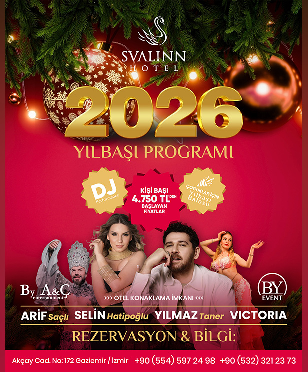 Svalinn Hotel İzmir Yılbaşı 2026